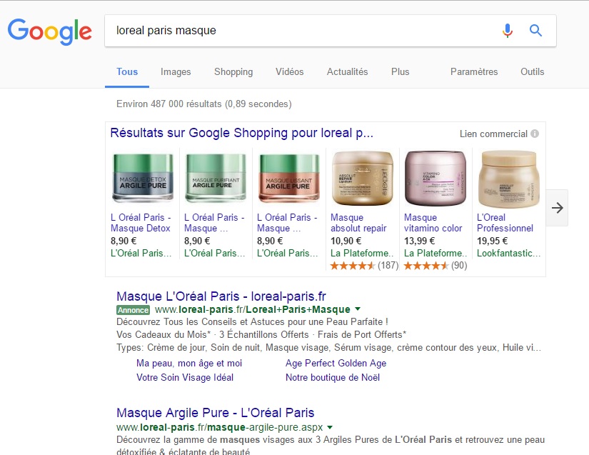 2016 12 18 google masque l oreal