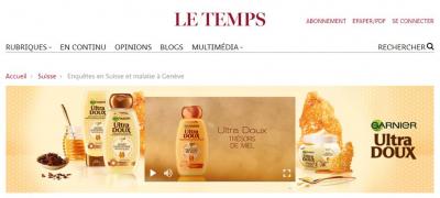 Ultra DOUX Trésors de Miel - intro nv produit